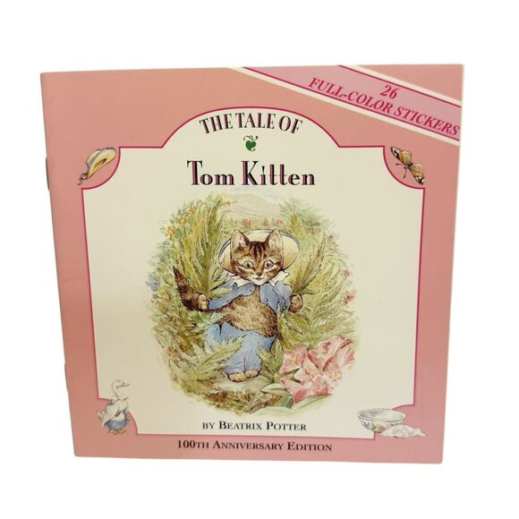 Vtg '92 Beatrix Potter 100 Anniv. Ed. Peter Rabbit Sticker Storybook Collection - Picture 7 of 16